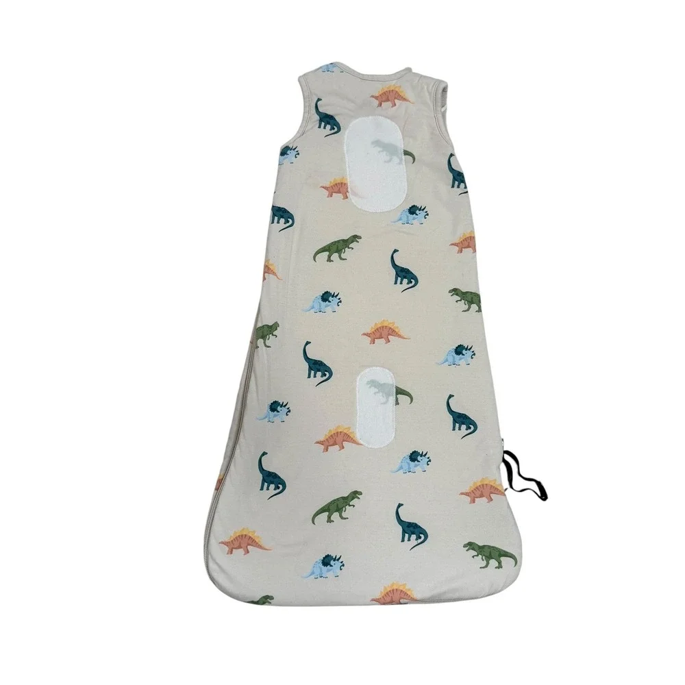 Kyte Baby Dino Print Bamboo Sleep Bag Swaddler Set 1.0 TOG  XS 7-13 lbs Unisex